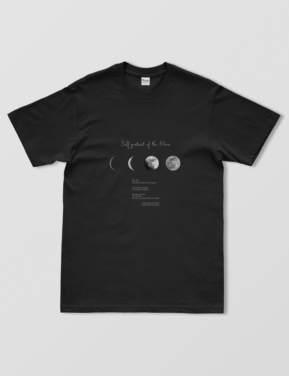 달의 자화상 half t-shirt