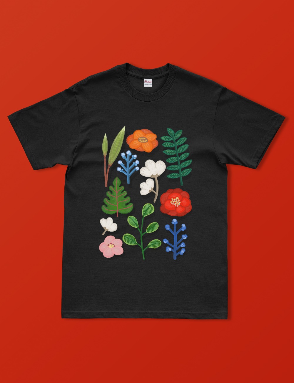 나의꽃밭 half t-shirt